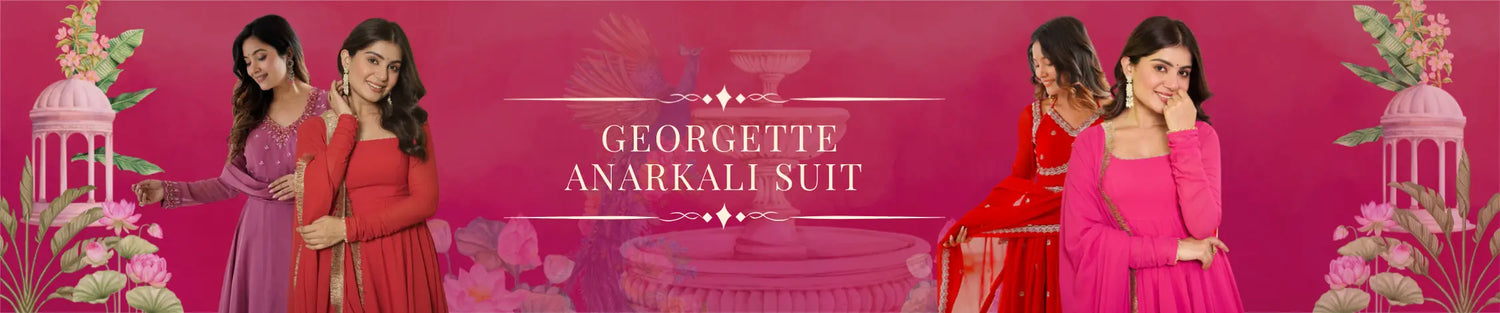 Georgette Anarkali Suit