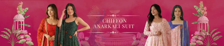 Chiffon Anarkali Suit