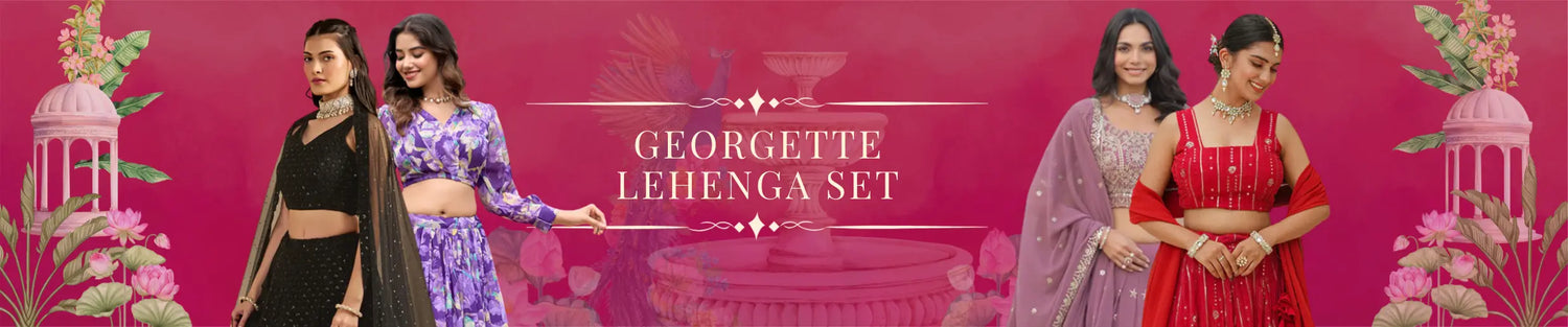 Georgette Lehenga Set