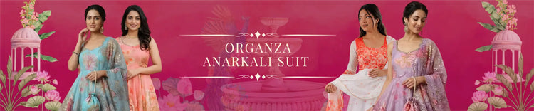 Organza Anarkali Suit