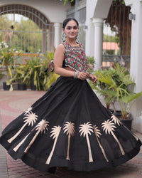 Six Color Roman Traditional Navratri Wear Lehenga Choli