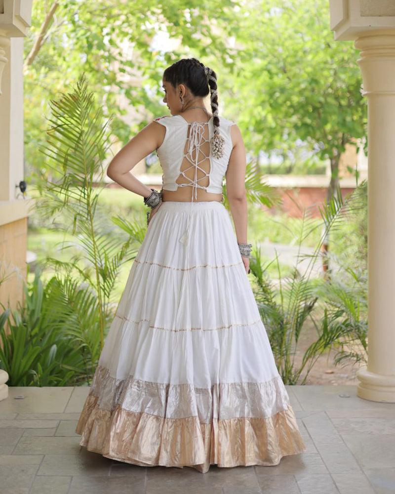 Twelve Color Rayon Navratri Lehenga Choli